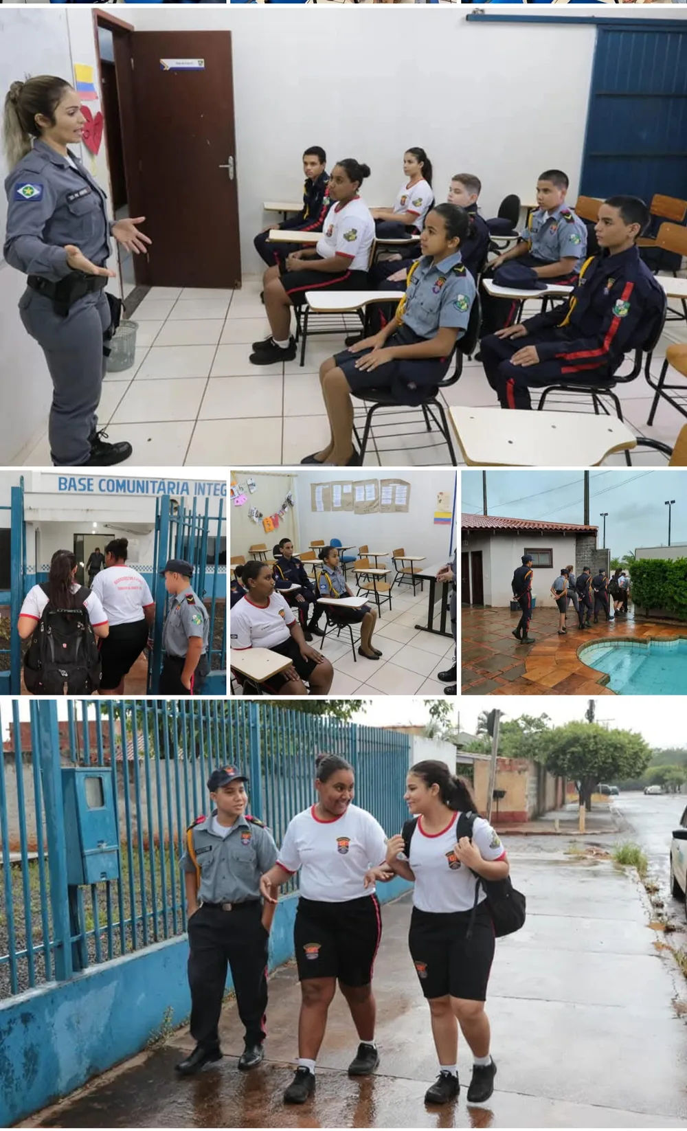 Cobertura de atividade do Guardiões do Futuro